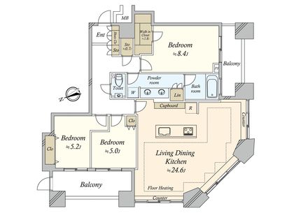 間取図(平面図)