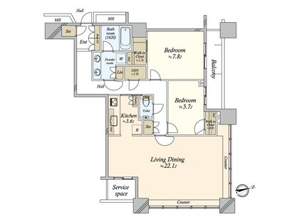 間取図(平面図)