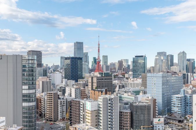 GLOBAL FRONT TOWER 眺望