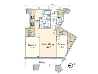 間取図(平面図)