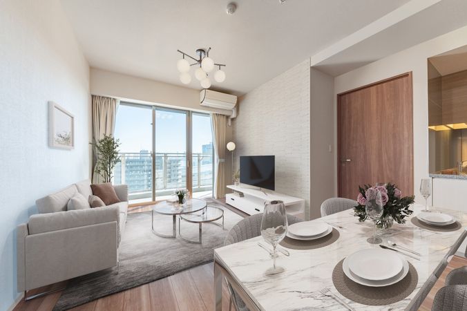 GLOBAL FRONT TOWER リビング