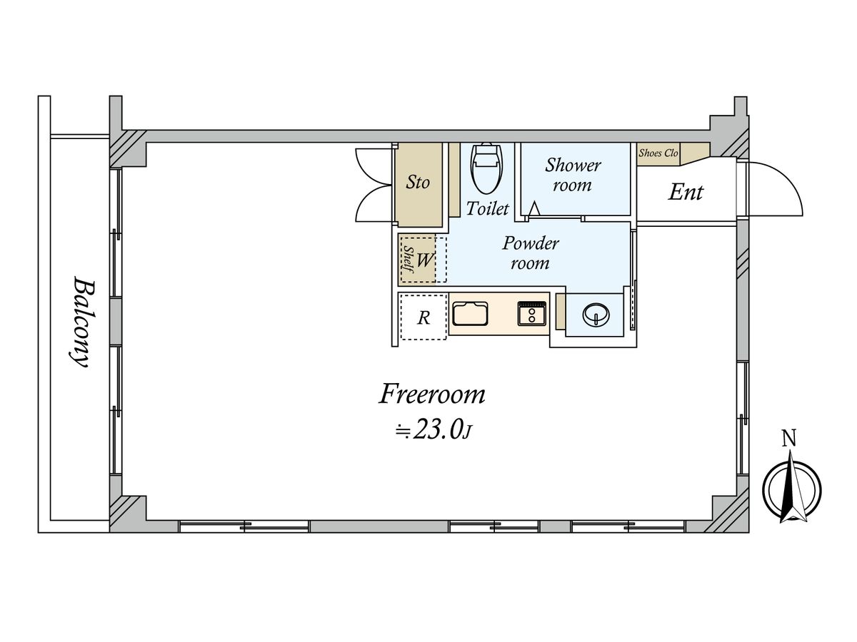 マック三田コート 間取図(平面図) 間取図(平面図)