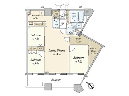 間取図(平面図)