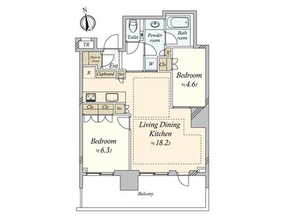 間取図(平面図)