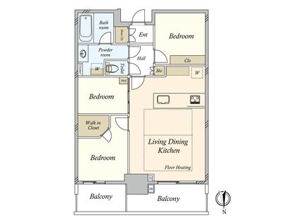 間取図(平面図)