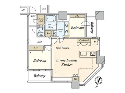 間取図(平面図)