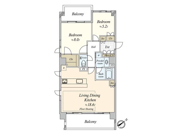 間取図(平面図)