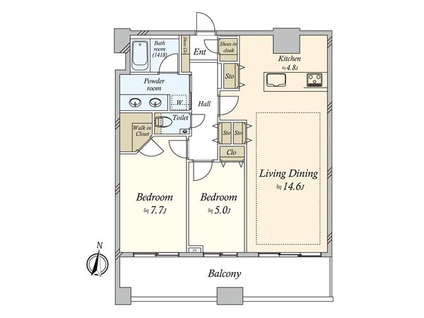 間取図(平面図)