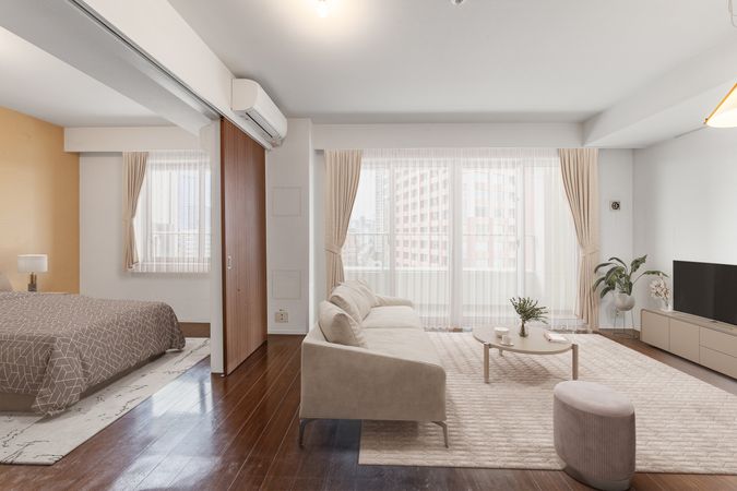 芝浦アイランドグローヴタワー リビング 芝浦アイランドグローヴタワー リビング