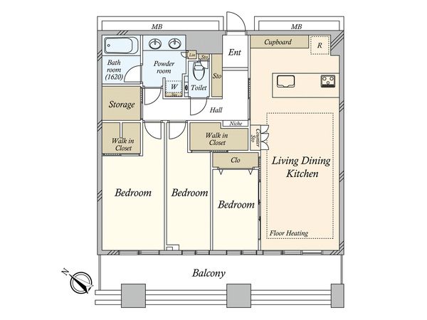 芝浦アイランドケープタワー 間取図(平面図) 芝浦アイランドケープタワー 間取図(平面図)