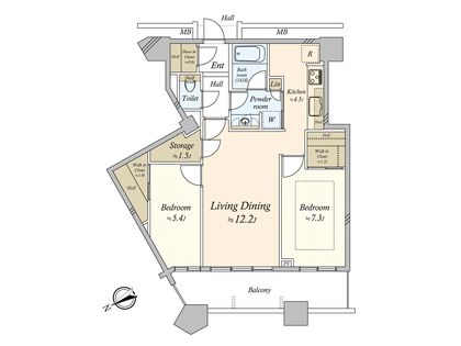 間取図(平面図)