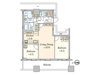 間取図(平面図)
