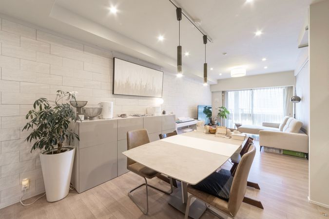 ブランズタワー芝浦 リビング