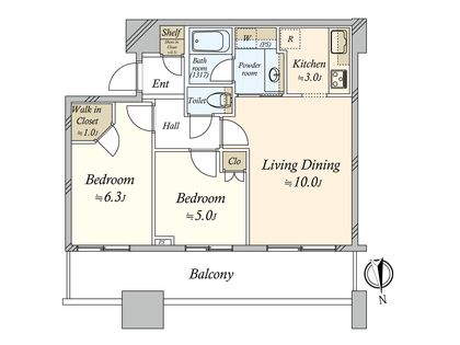 間取図(平面図)