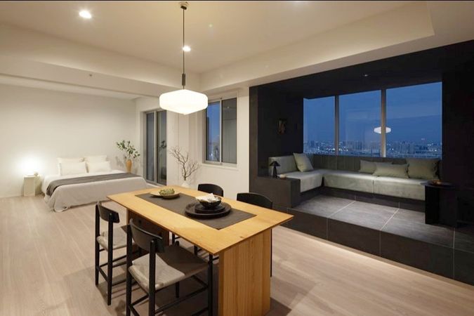 芝浦アイランドグローヴタワー リビング