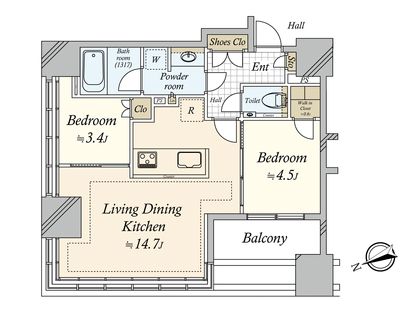 間取図(平面図)