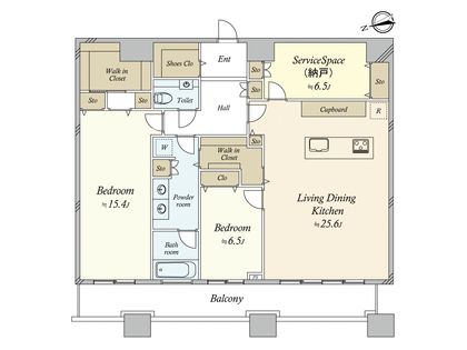 間取図(平面図)