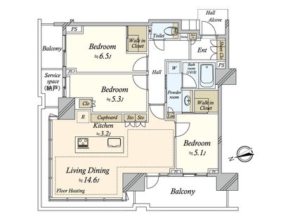 間取図(平面図)