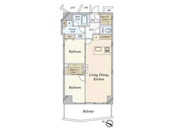 キャピタルマークタワー 間取図(平面図) キャピタルマークタワー 間取図(平面図)