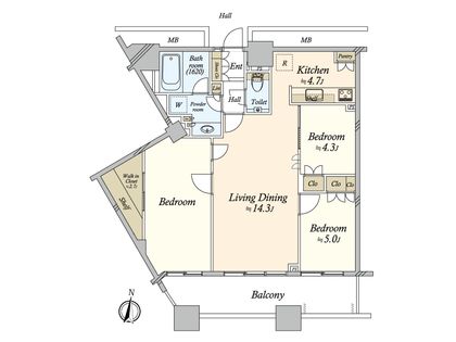 間取図(平面図) 間取図(平面図)