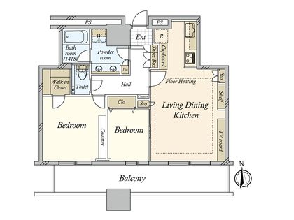 間取図(平面図)
