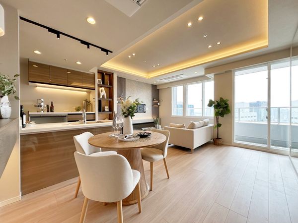 クレストプライムタワー芝 リビング