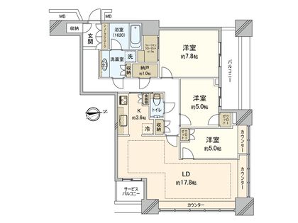 間取図(平面図)