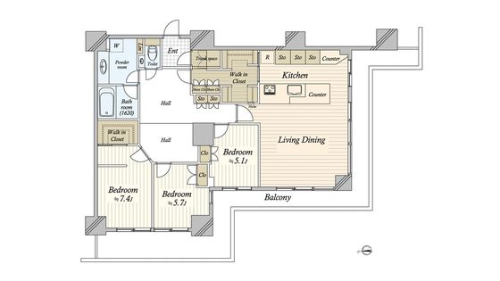 間取図(平面図)