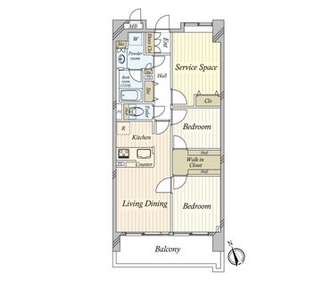 間取図(平面図)