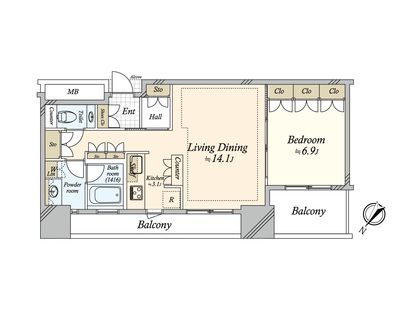 間取図(平面図)