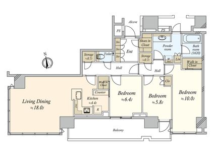 間取図(平面図)