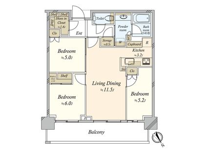 間取図(平面図)