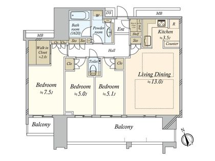 間取図(平面図)