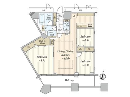 間取図(平面図)