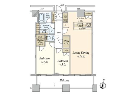 間取図(平面図)