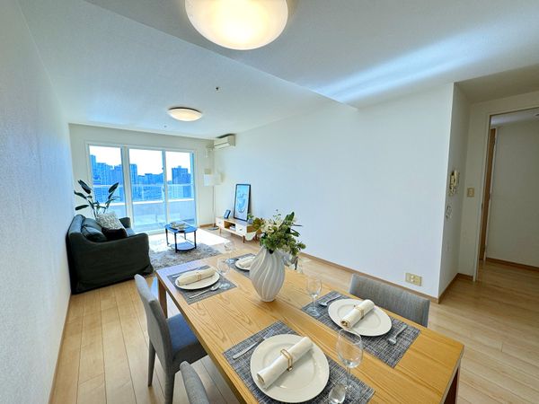 芝浦アイランドケープタワー リビング