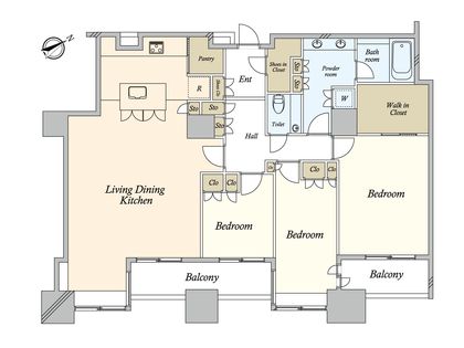 間取図(平面図)