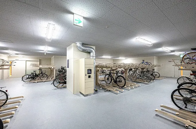 駐輪場