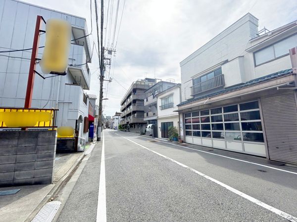 荒川区東尾久4丁目 土地 前面道路含む外観