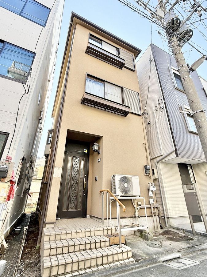 荒川区東日暮里4丁目 借地権付戸建 外観 外観