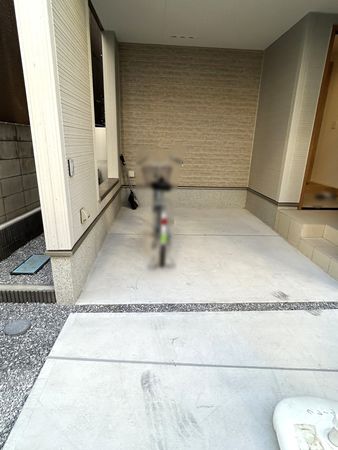 荒川区東尾久3丁目 新築戸建 1号棟 駐車場