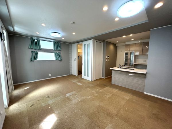 文京区千駄木3丁目 戸建 リビング