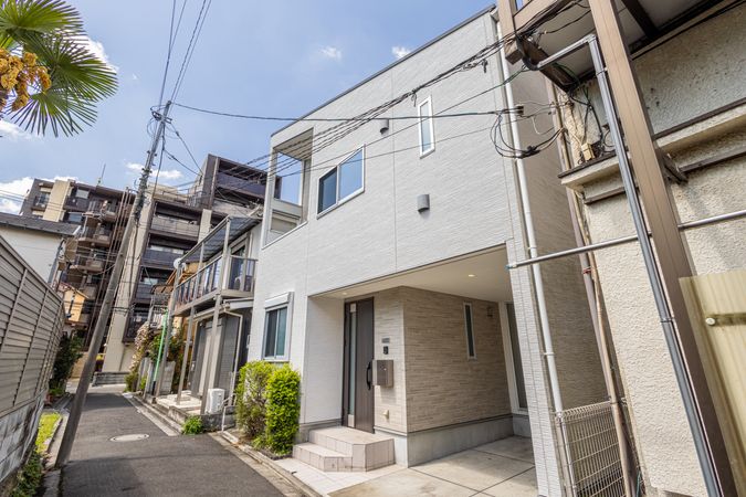 荒川区町屋2丁目 借地権付戸建 外観