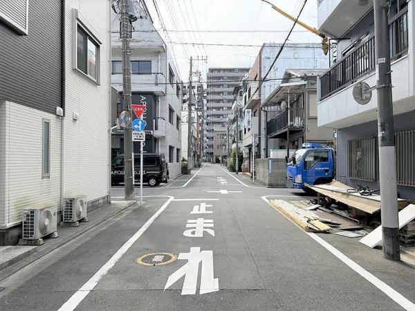 前面道路