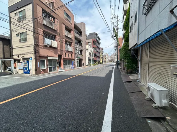 前面道路