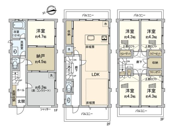 間取図(平面図)