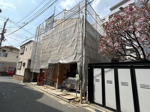 荒川区西日暮里1丁目 借地権付新築戸建 外観 外観