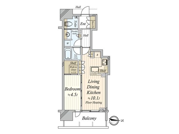 プレミアムレジデンス日暮里雅苑 間取図(平面図) プレミアムレジデンス日暮里雅苑 間取図(平面図)