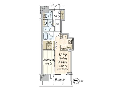 間取図(平面図)