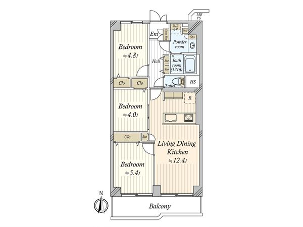 間取図(平面図)